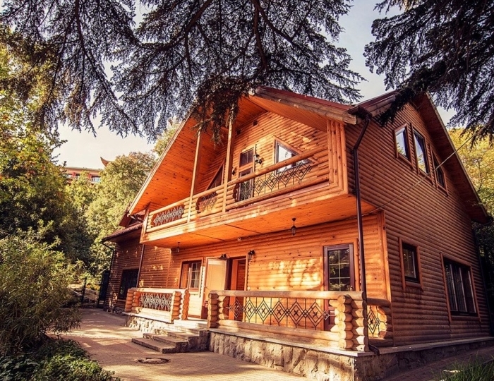 Дом Сруб 4-местный 2-этажный - Санаторий «Пушкино» Гурзуф